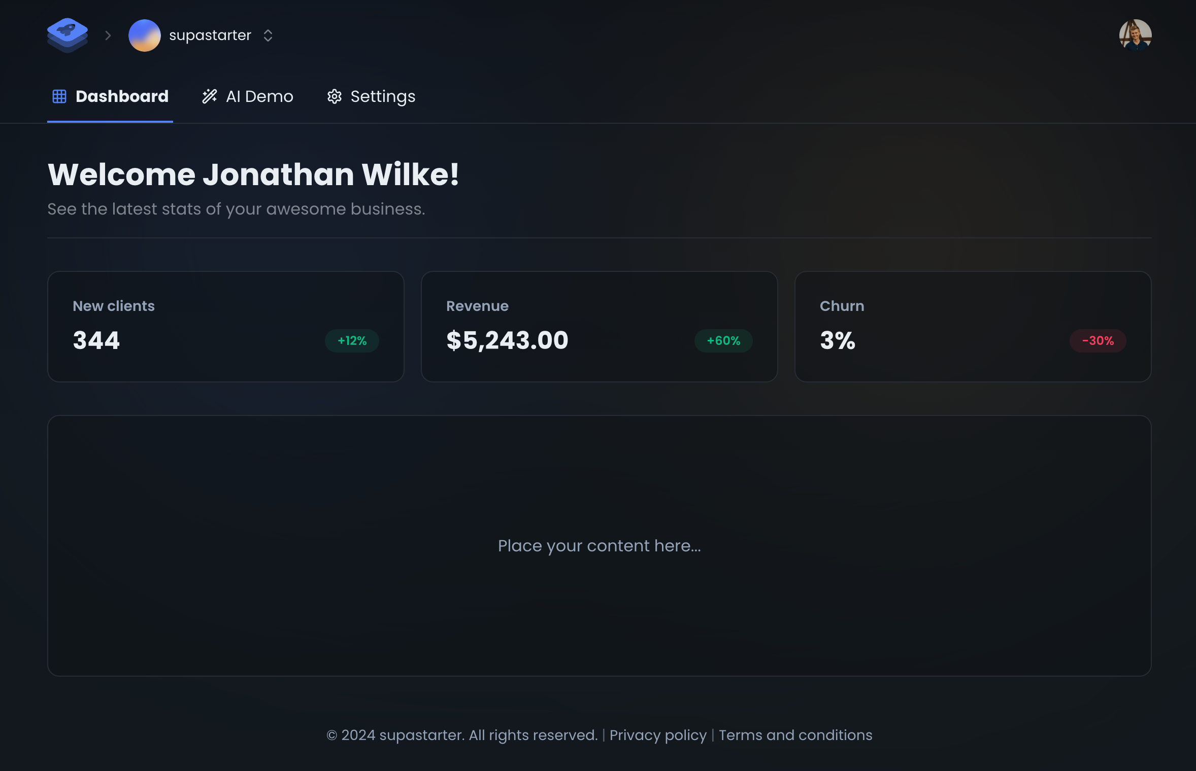 Mursal dashboard preview