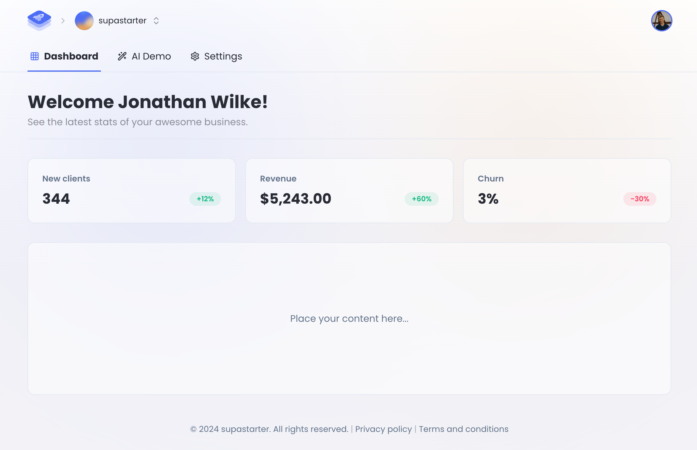 Mursal dashboard preview
